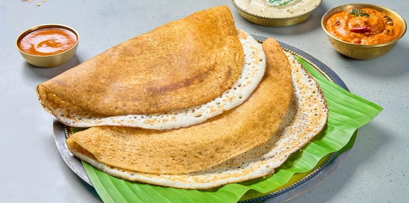 Plain Dosa Recipe for Breakfast